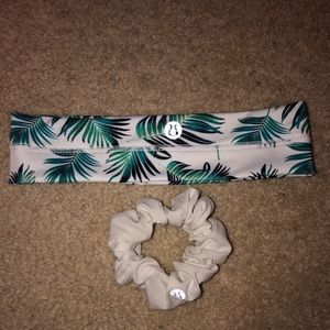 LuLuLemon Headband and Scrunchie